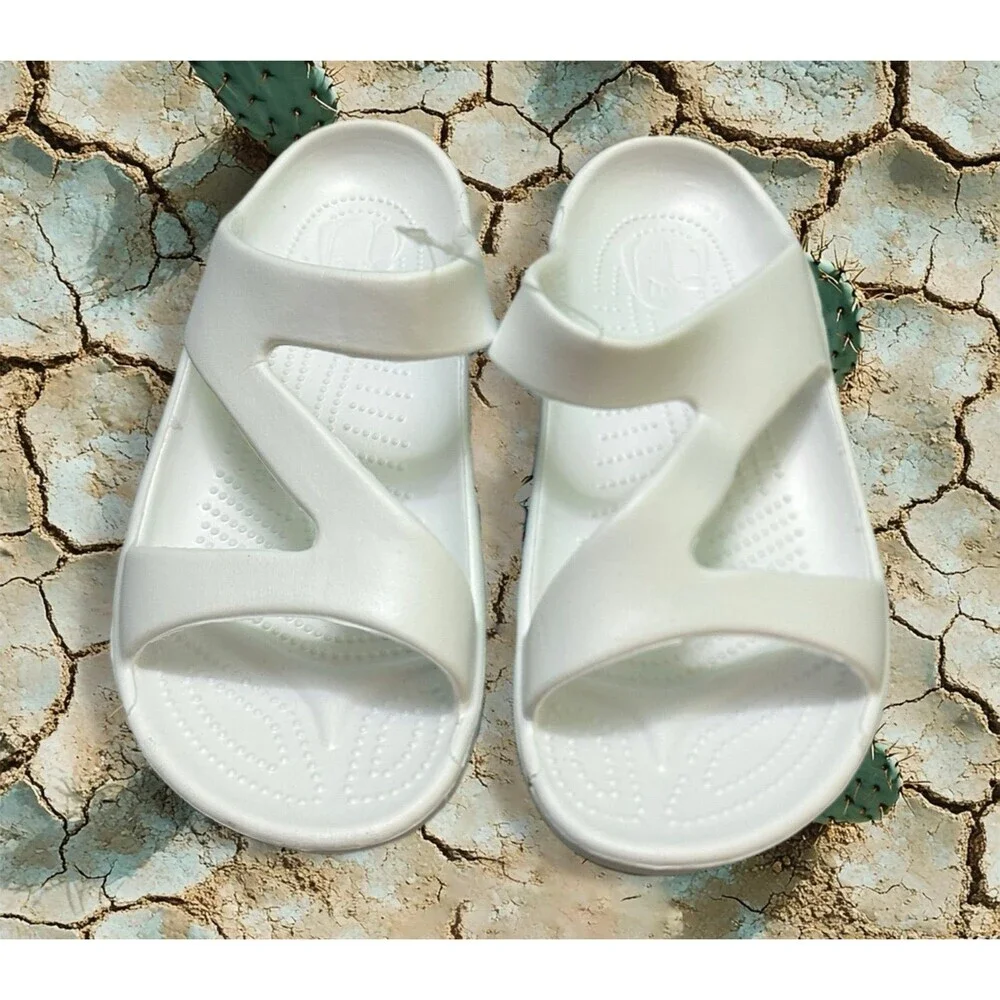 Hounds Kids White Slide Sandals size 9/M